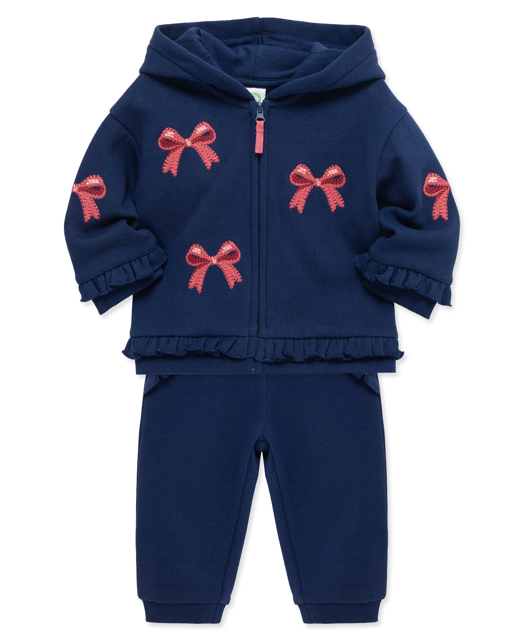 Bow Toddler Hoodie Set (2T-4T) - Image 4