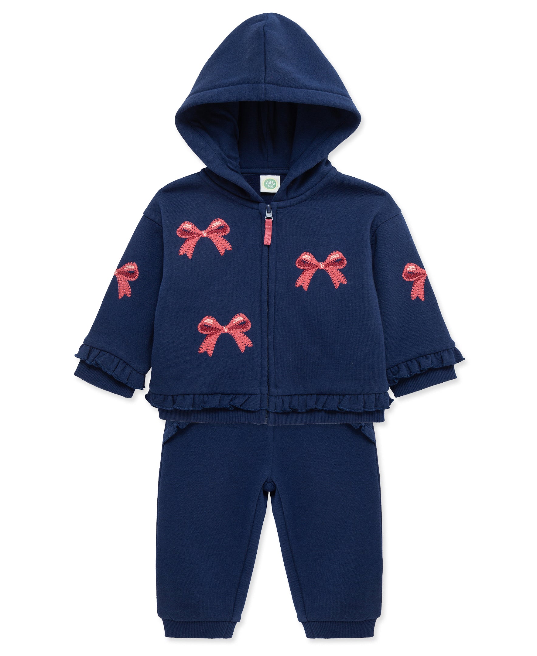 Bow Toddler Hoodie Set (2T-4T) - Image 5