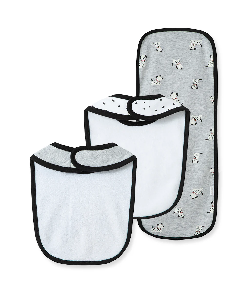 Dalmatian Bib & Burp Set - Image 3