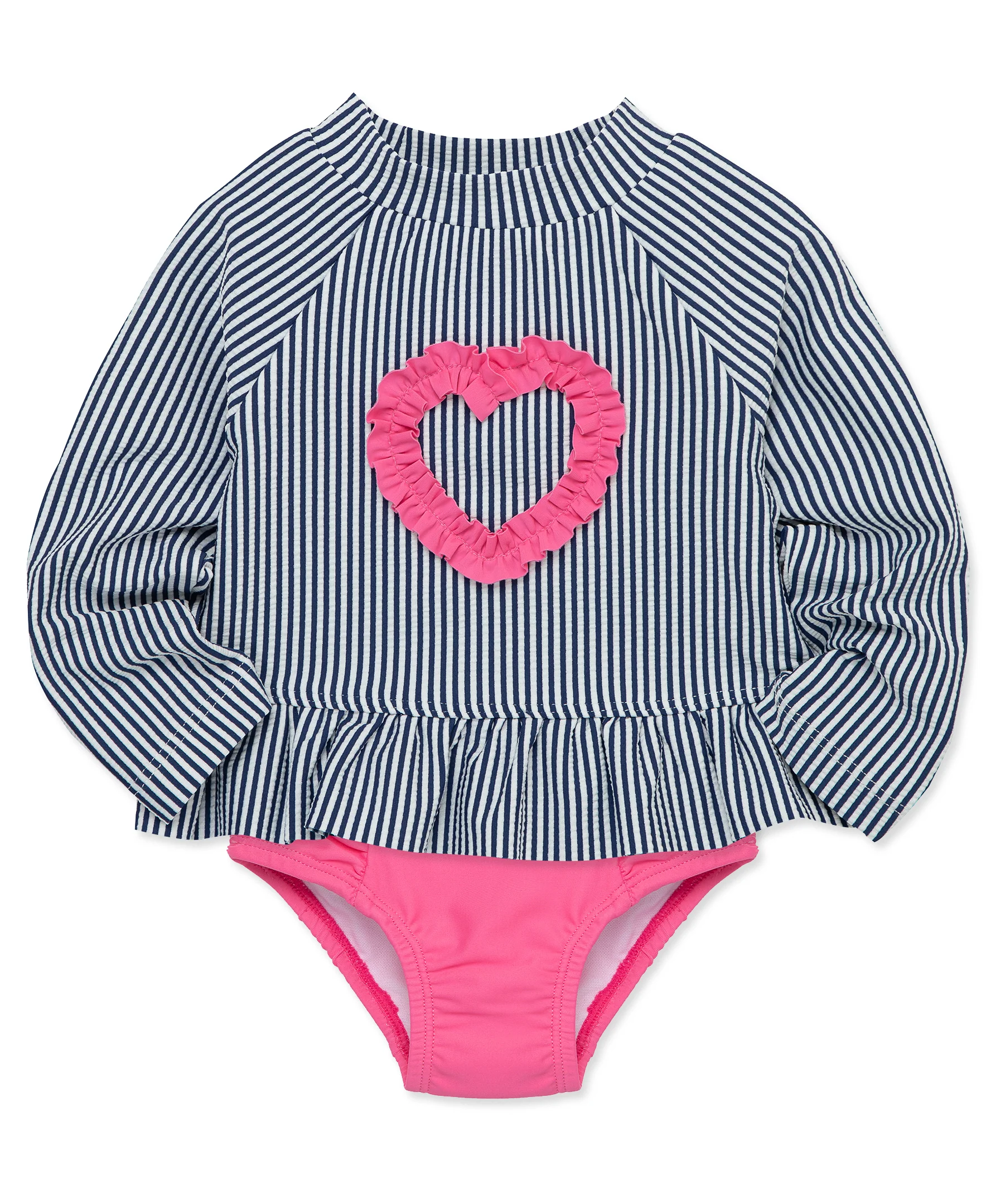 Heart Toddler 2-Pc Long Sleeve Rashguard (2T-4T) - Image 4