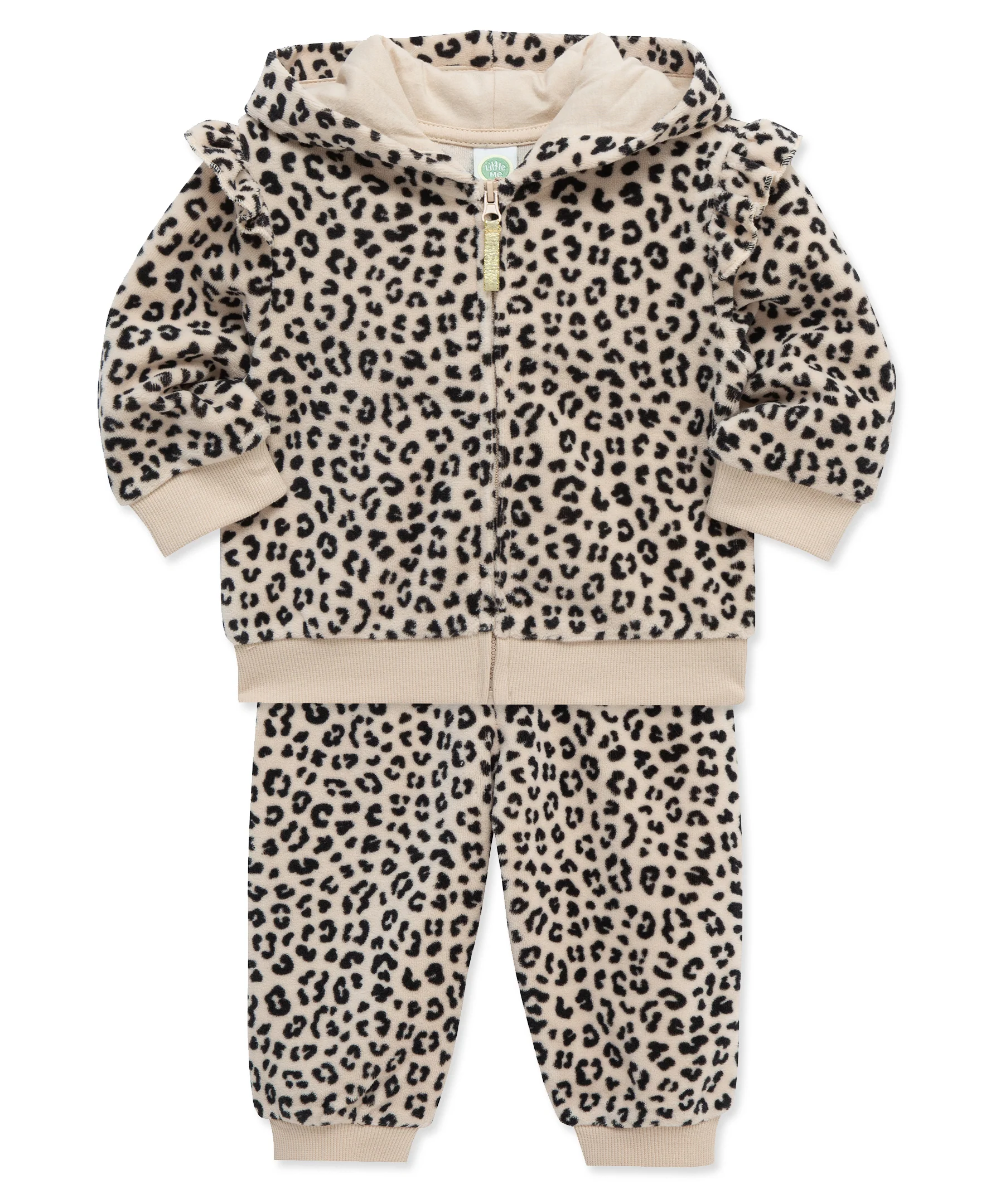 Leopard Toddler Hoodie Set (2T-4T) - Image 4