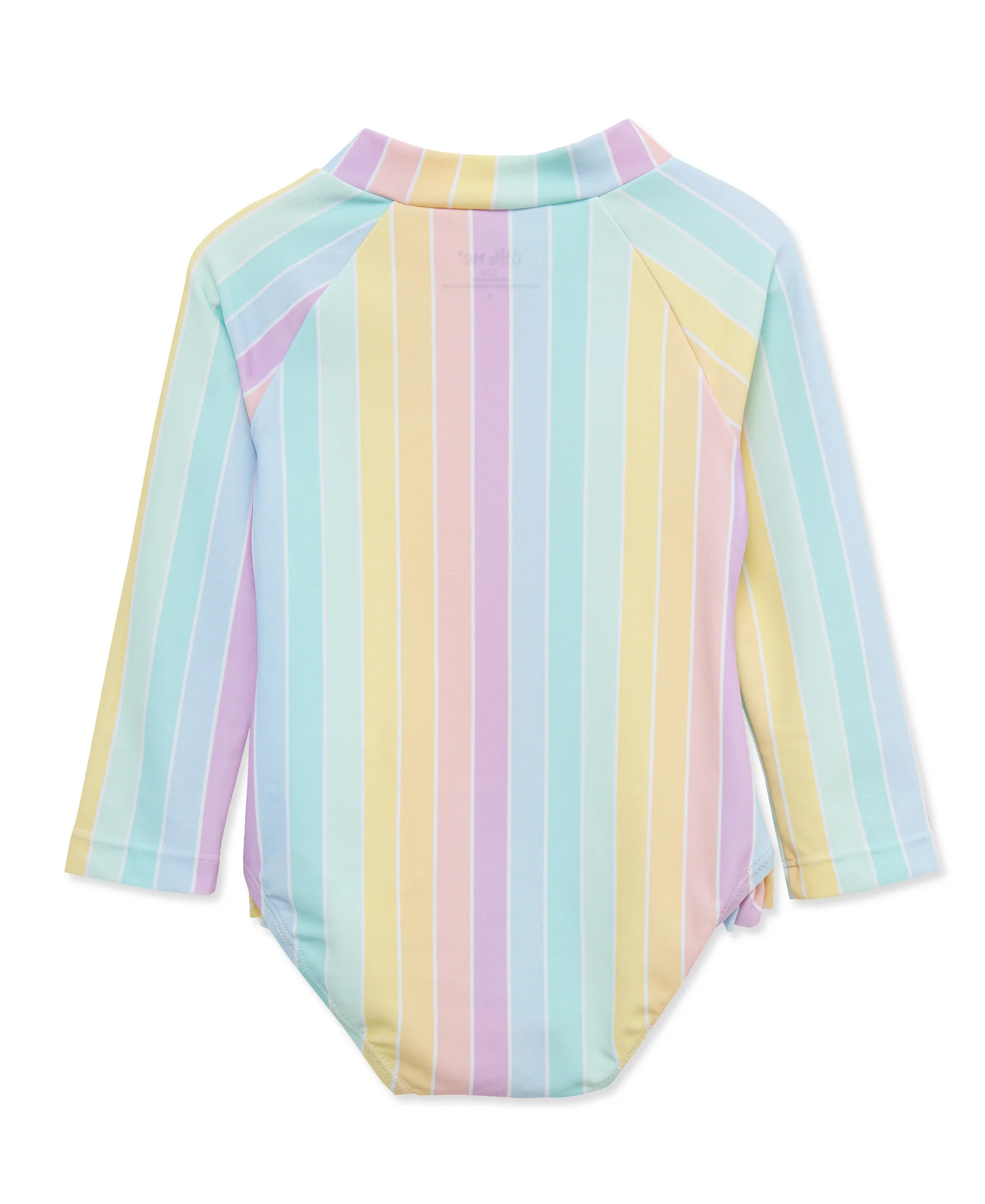 Multi Stripe 1-Piece Rashguard Suit (2T-4T) - Image 4