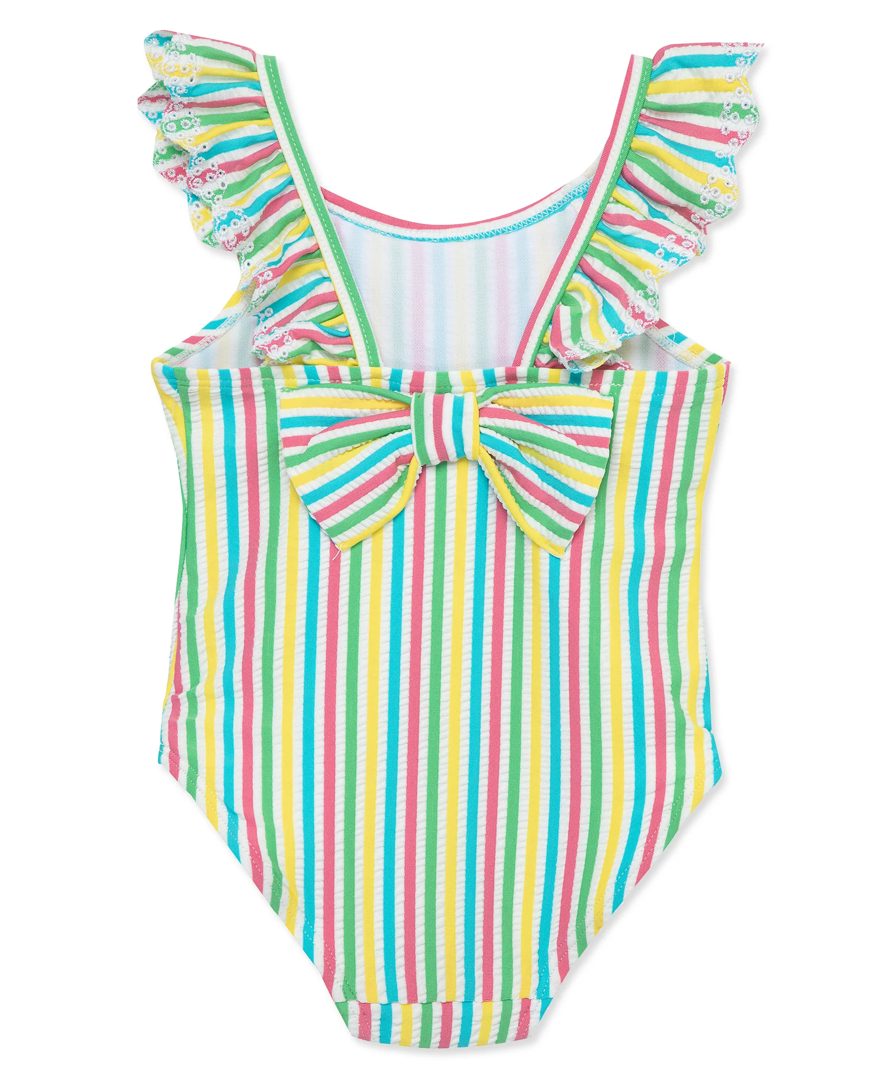 Multi Stripe Toddler Swimsuit (2T-4T) - Image 3