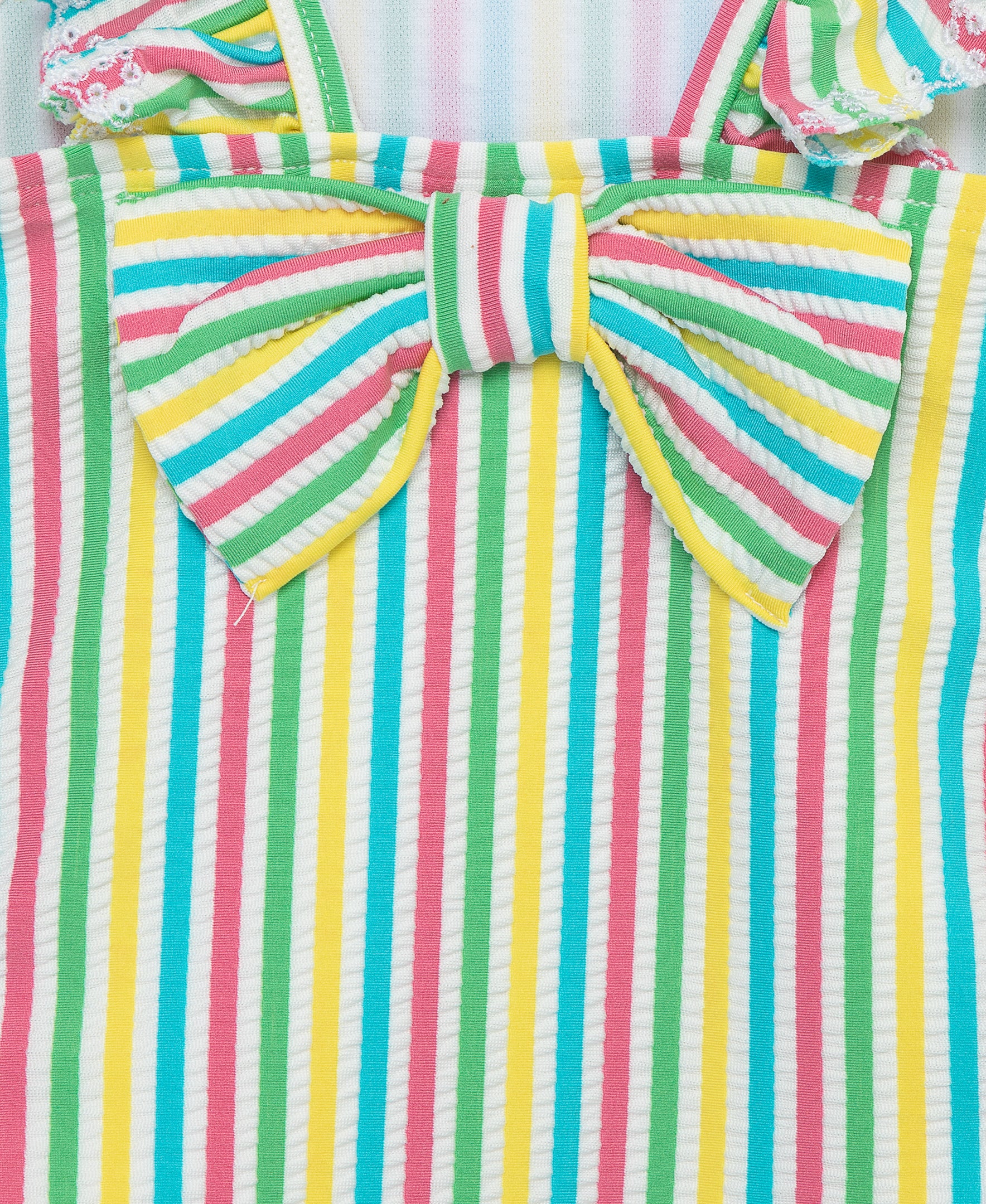 Multi Stripe Toddler Swimsuit (2T-4T) - Image 4