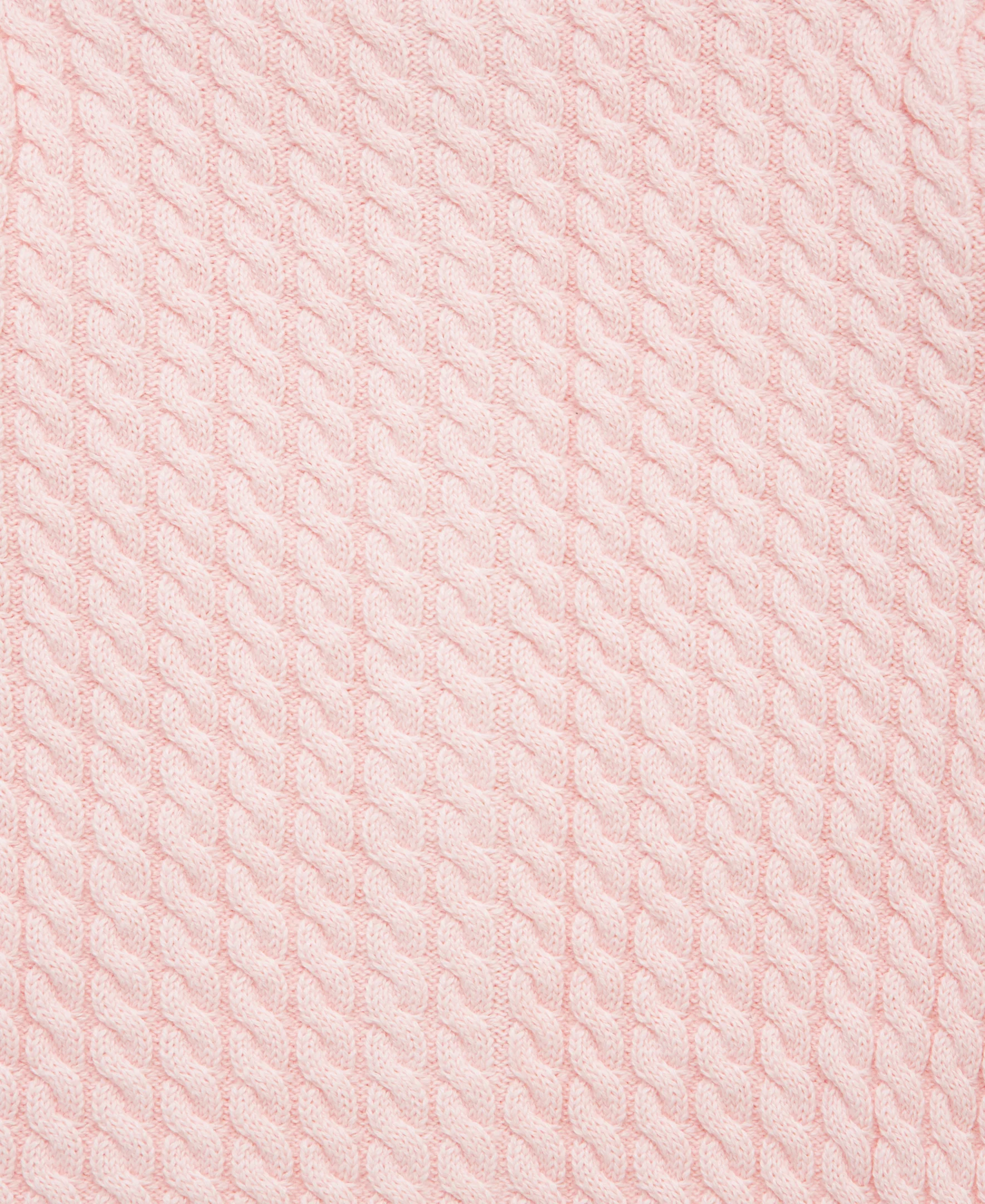 Pink Cable Sweater & Blanket Gift Box - Image 3