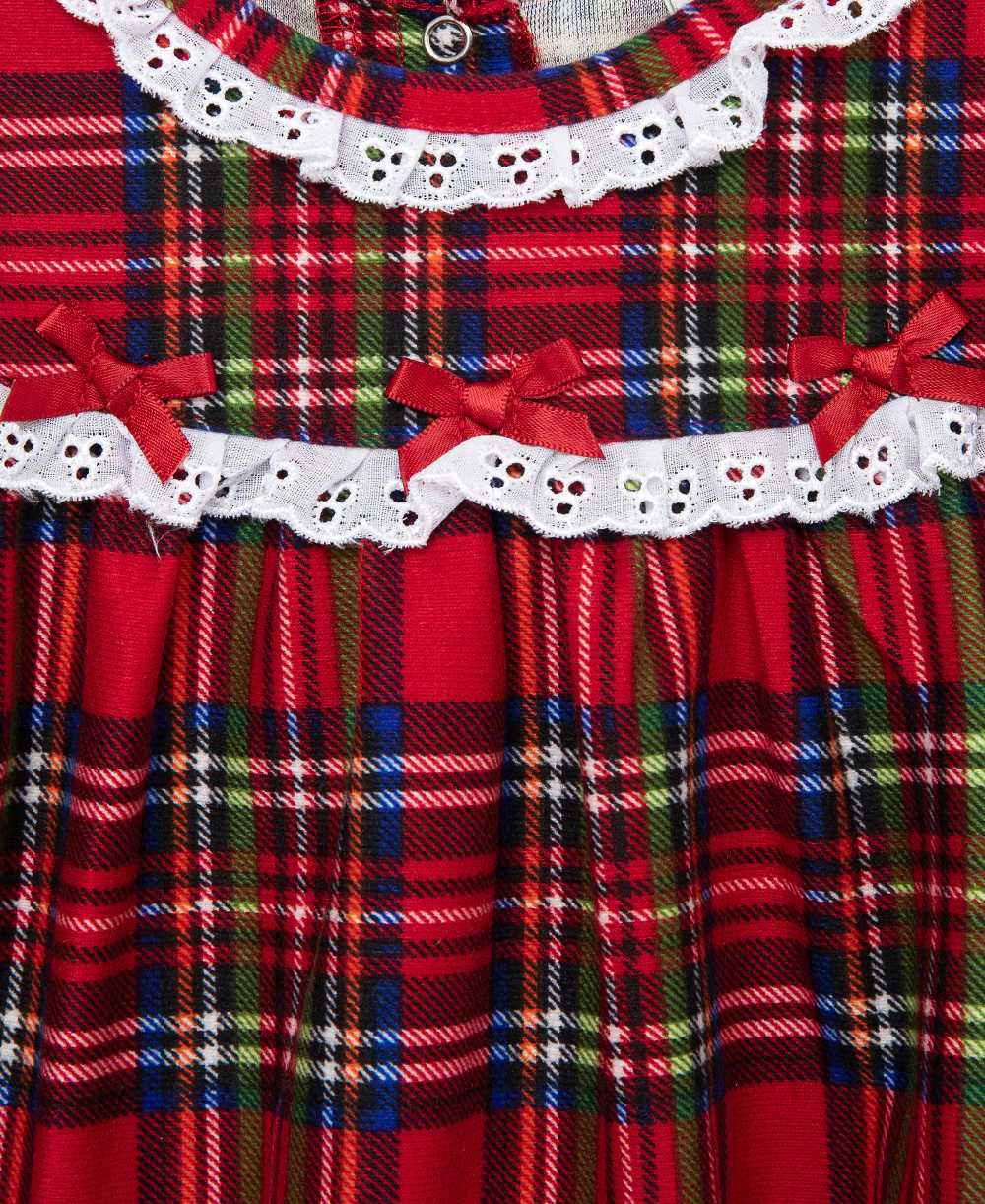 Plaid 2-Piece Pajama Set (5-6X) - Image 3