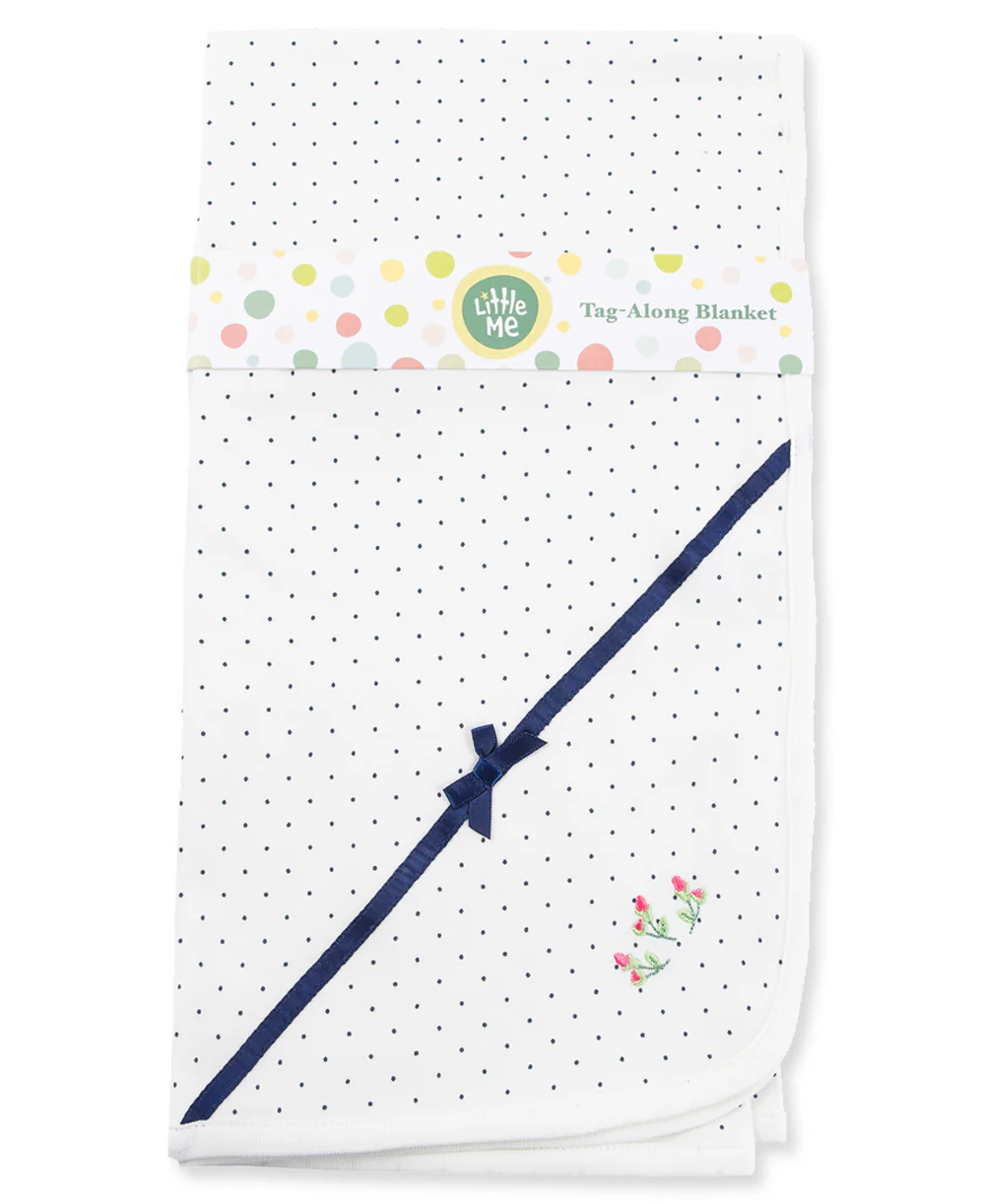 Rosebud Receiving Blanket - Image 3