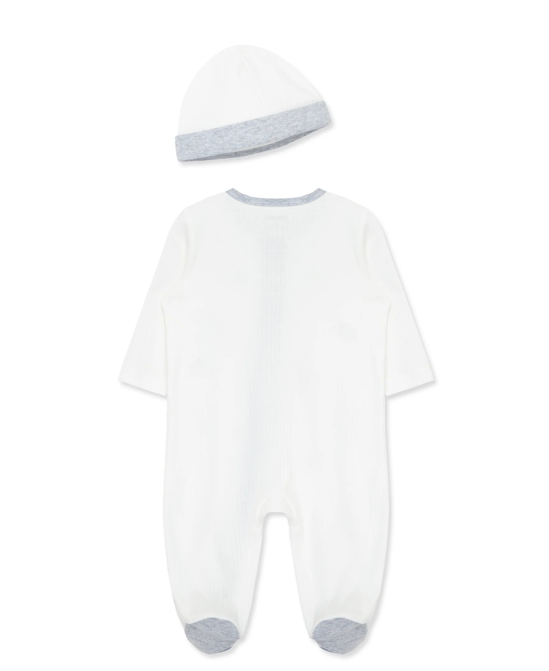 Safari 2-Way-Zip Footed One-Piece & Hat - Image 5