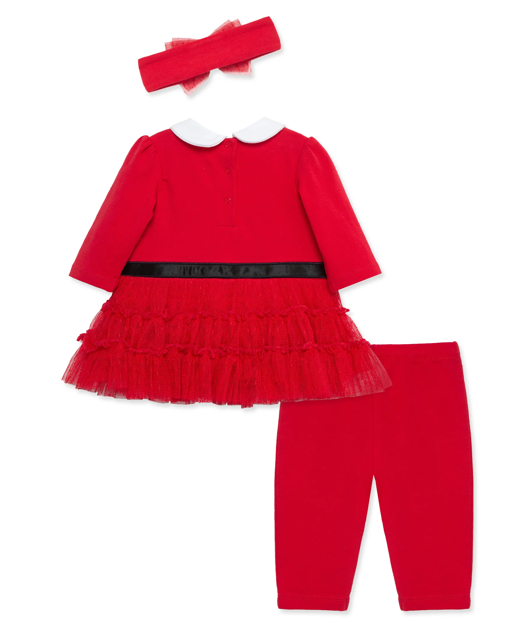 "My First Christmas" Tutu Dress Set (3M-12M) - Image 3