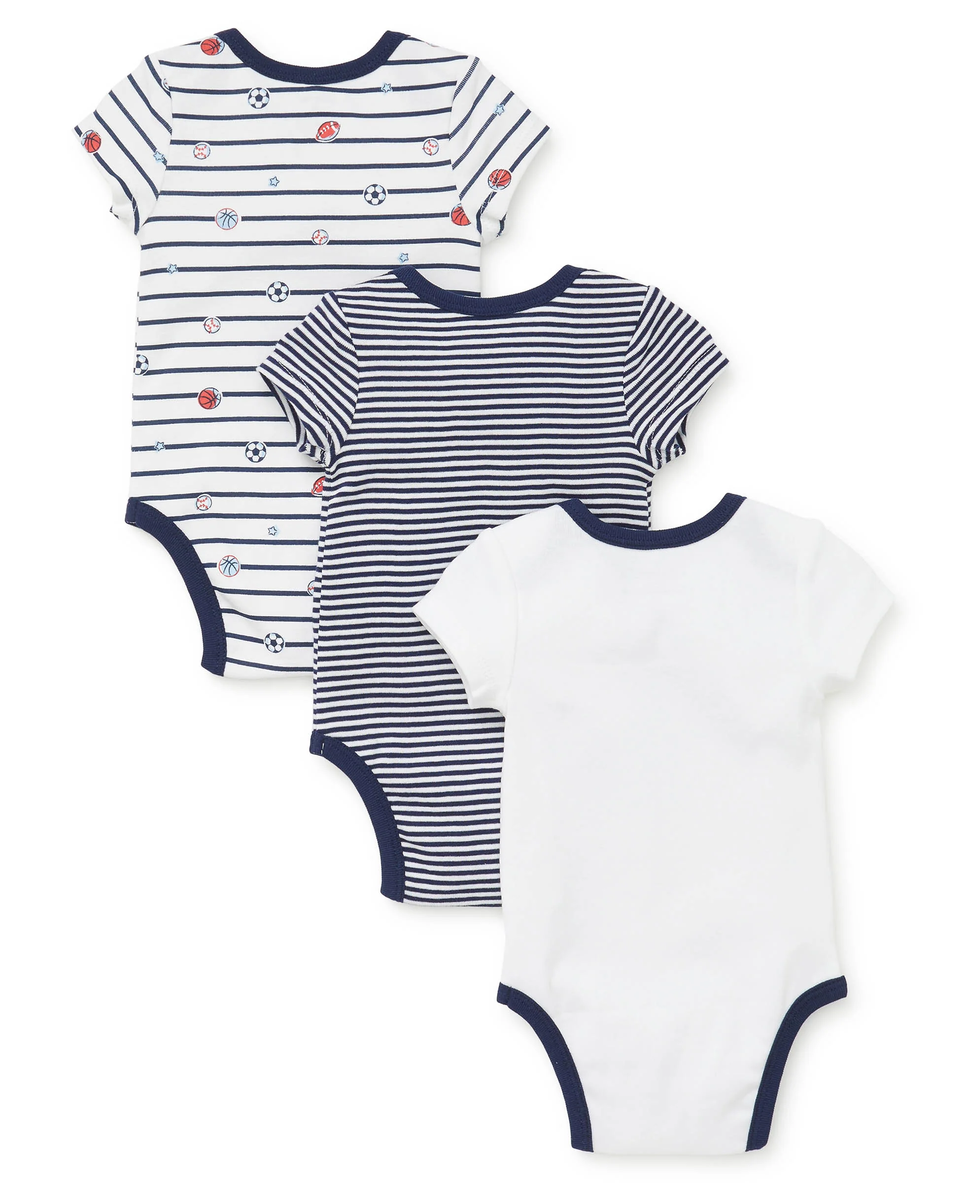 Sports Star 3-Pack Bodysuits - Image 4